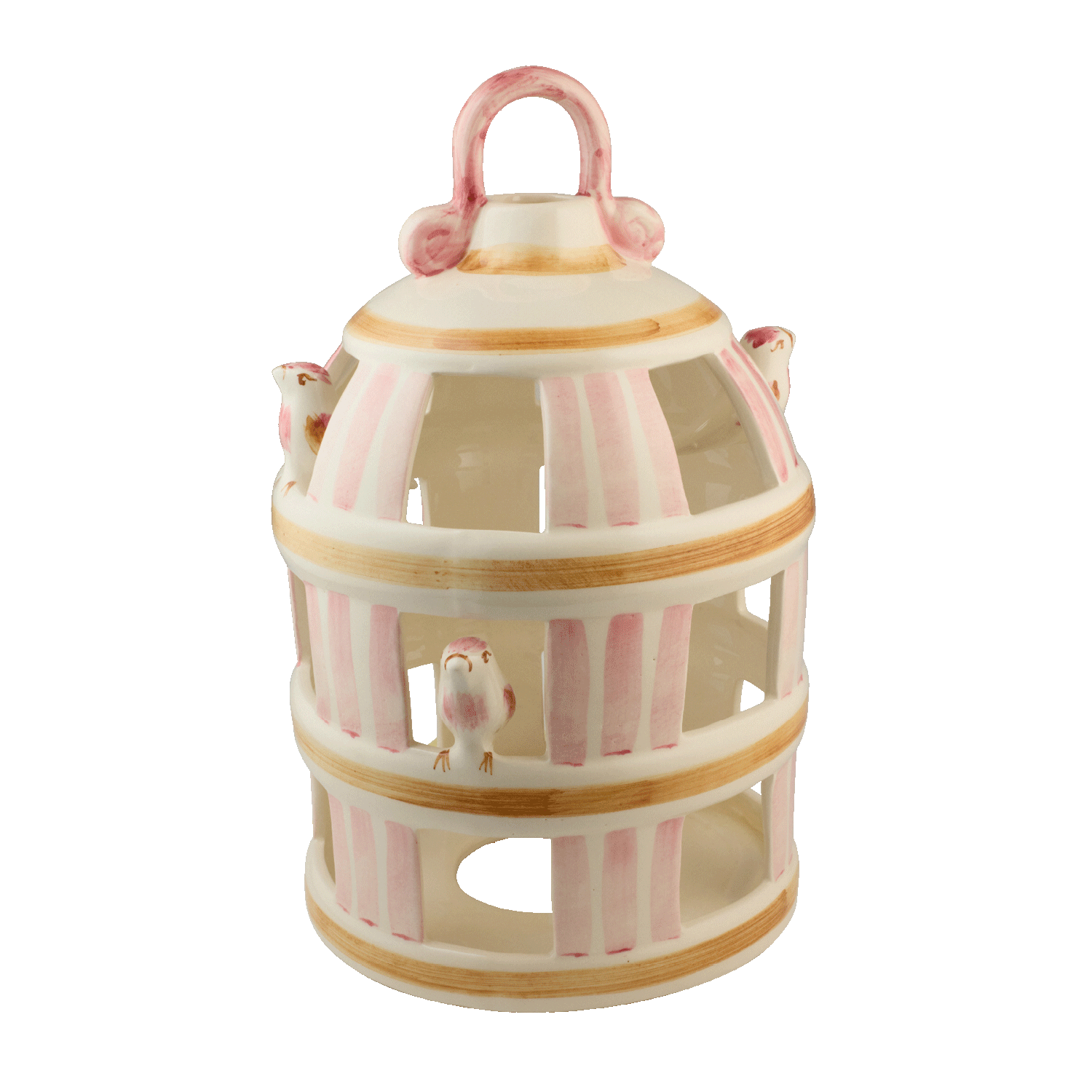 Pink Birdcage Lantern