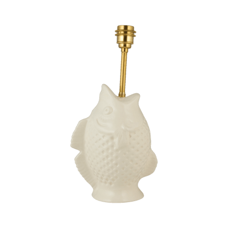 Cream Fish Lamp