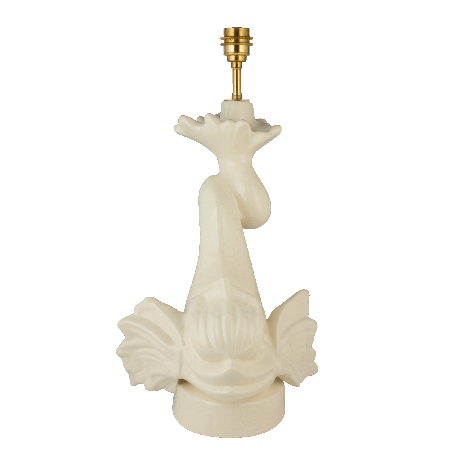Cream Dolphin Lamp