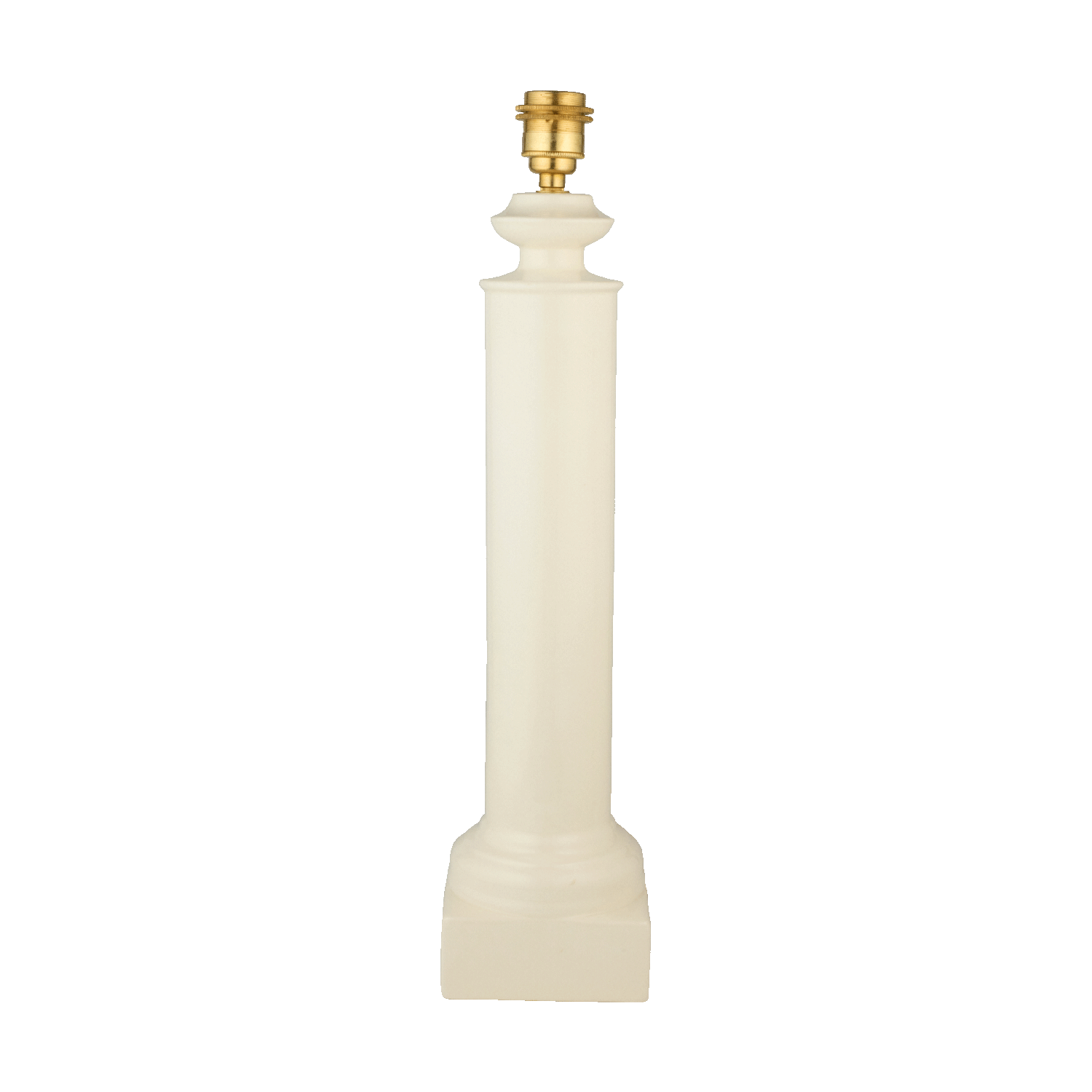 Mica Lamp in Cream