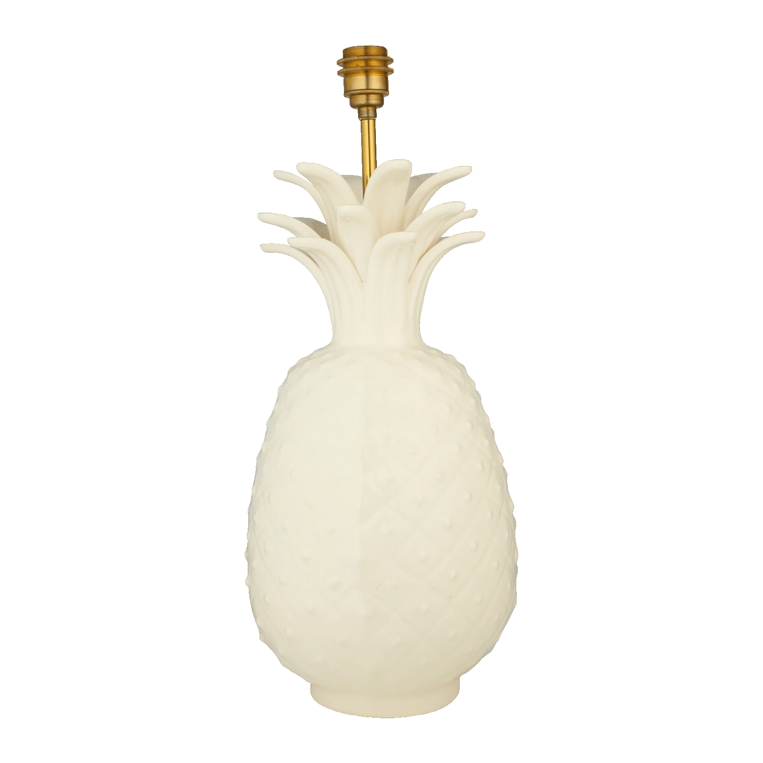 Cream Pineapple Lamp