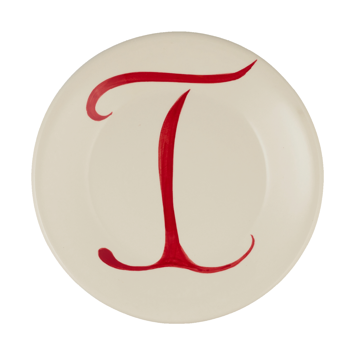 Letter Monogram Plate