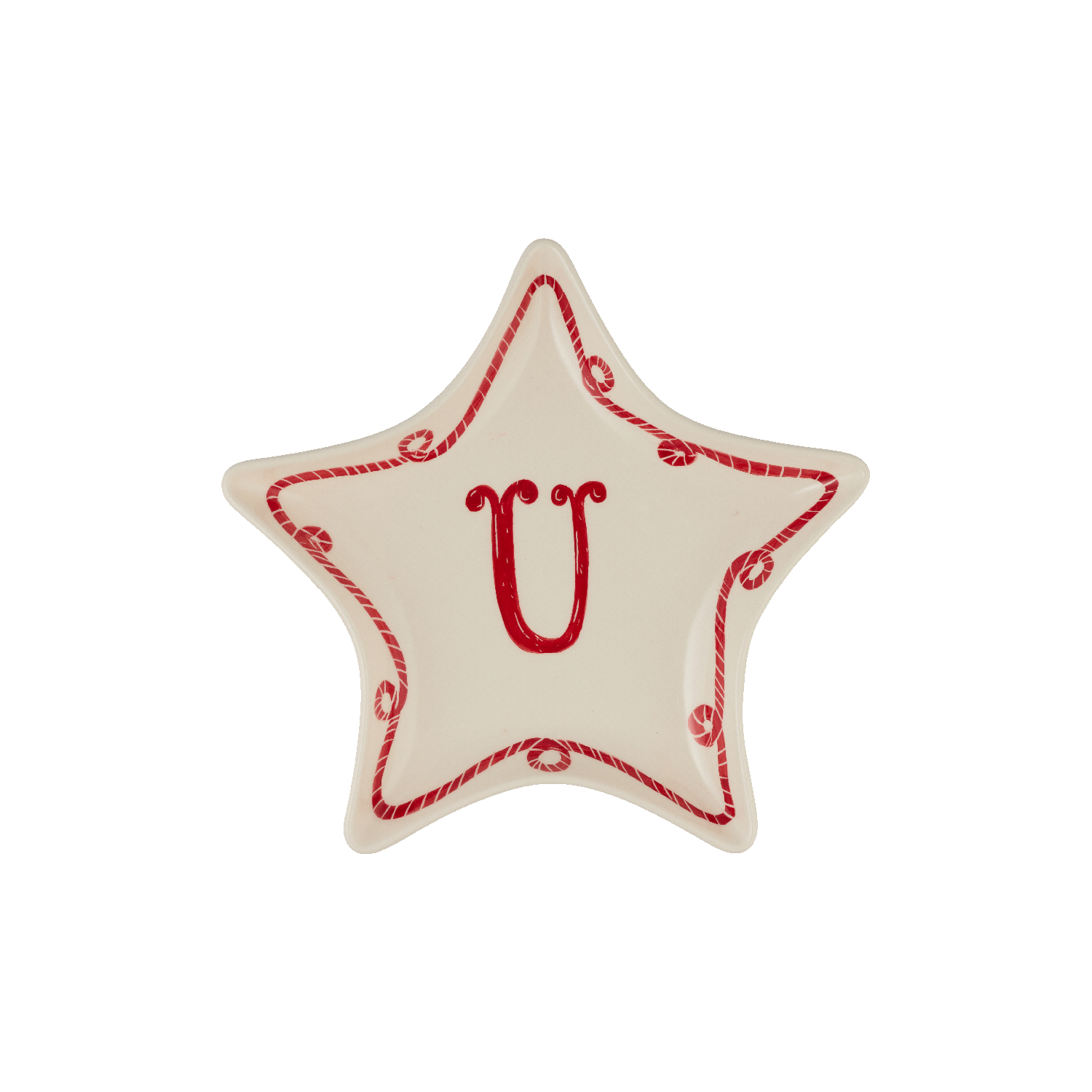 Star Monogram Plate