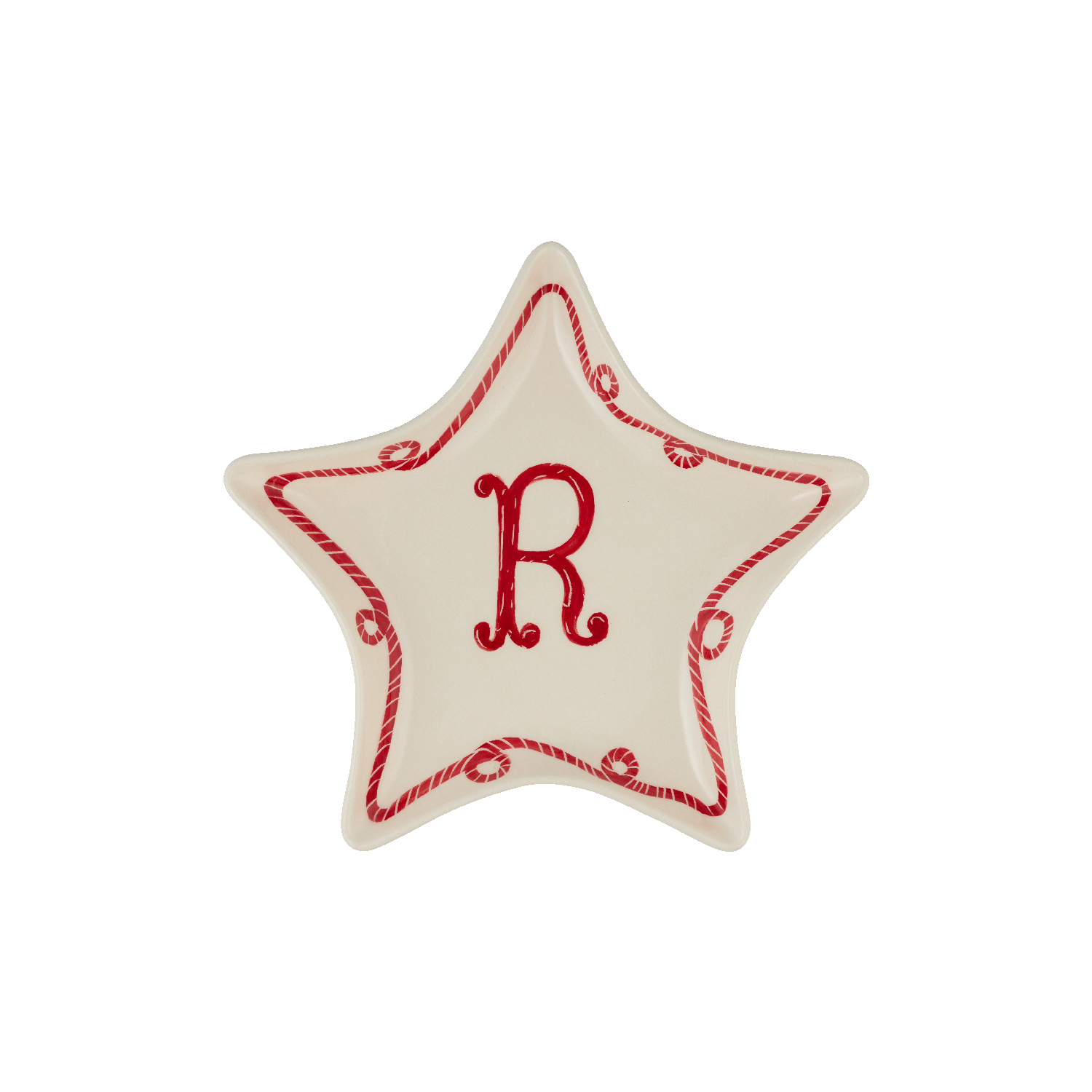 Star Monogram Plate