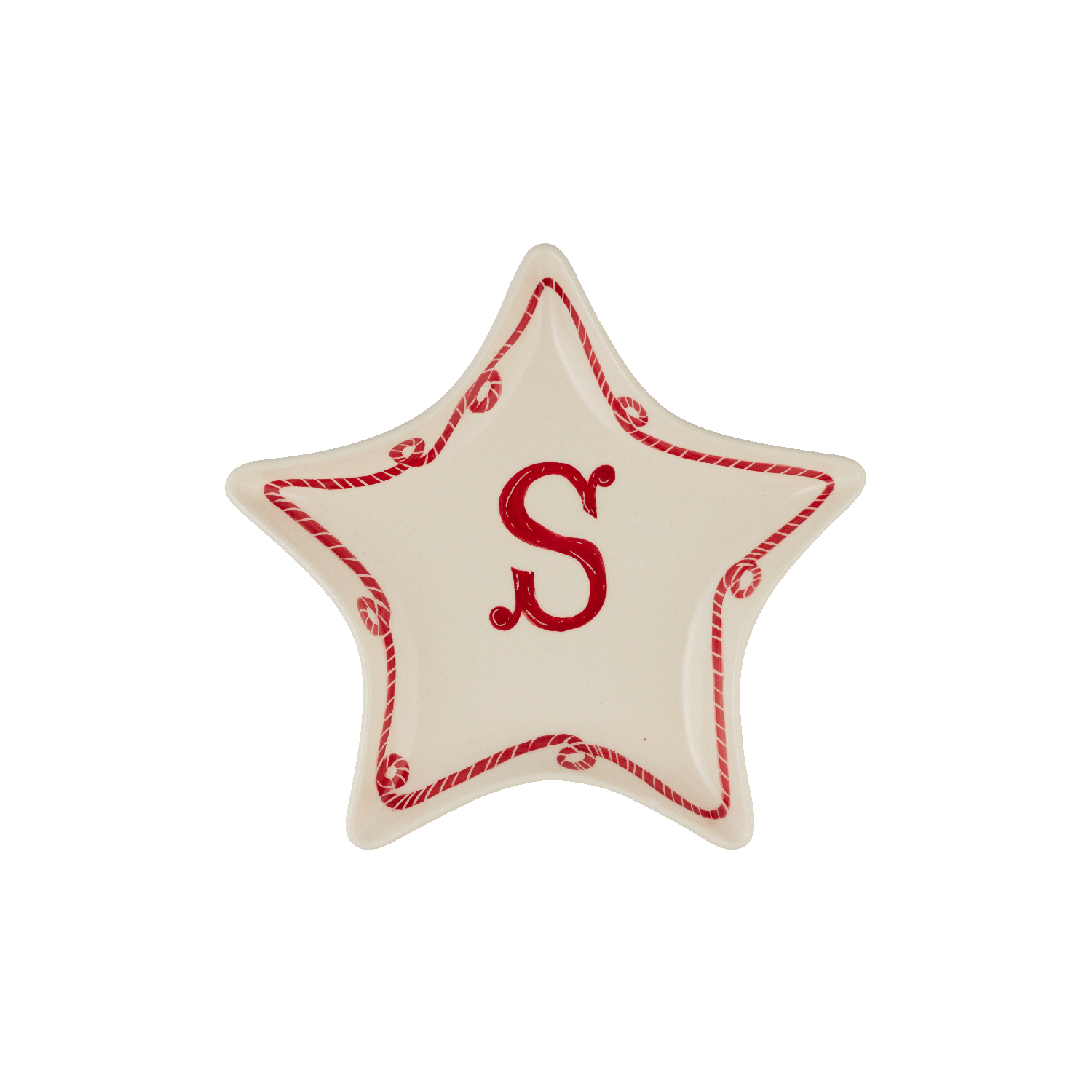 Star Monogram Plate