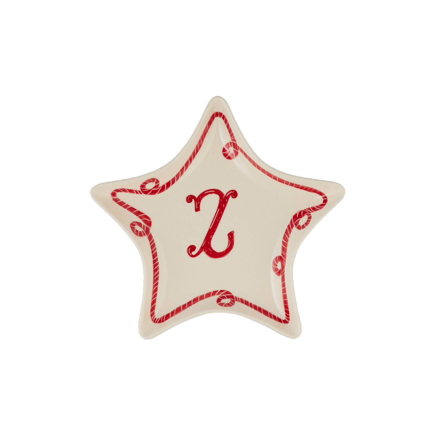 Star Monogram Plate