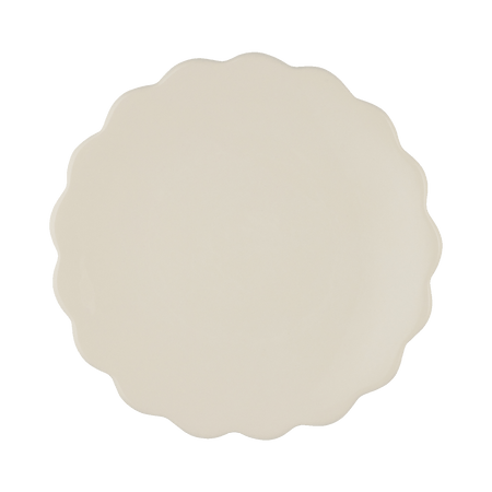 Scalloped Dinner Plate