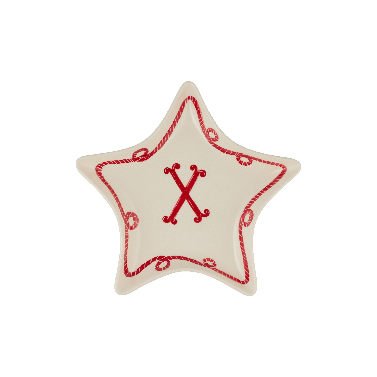 Star Monogram Plate