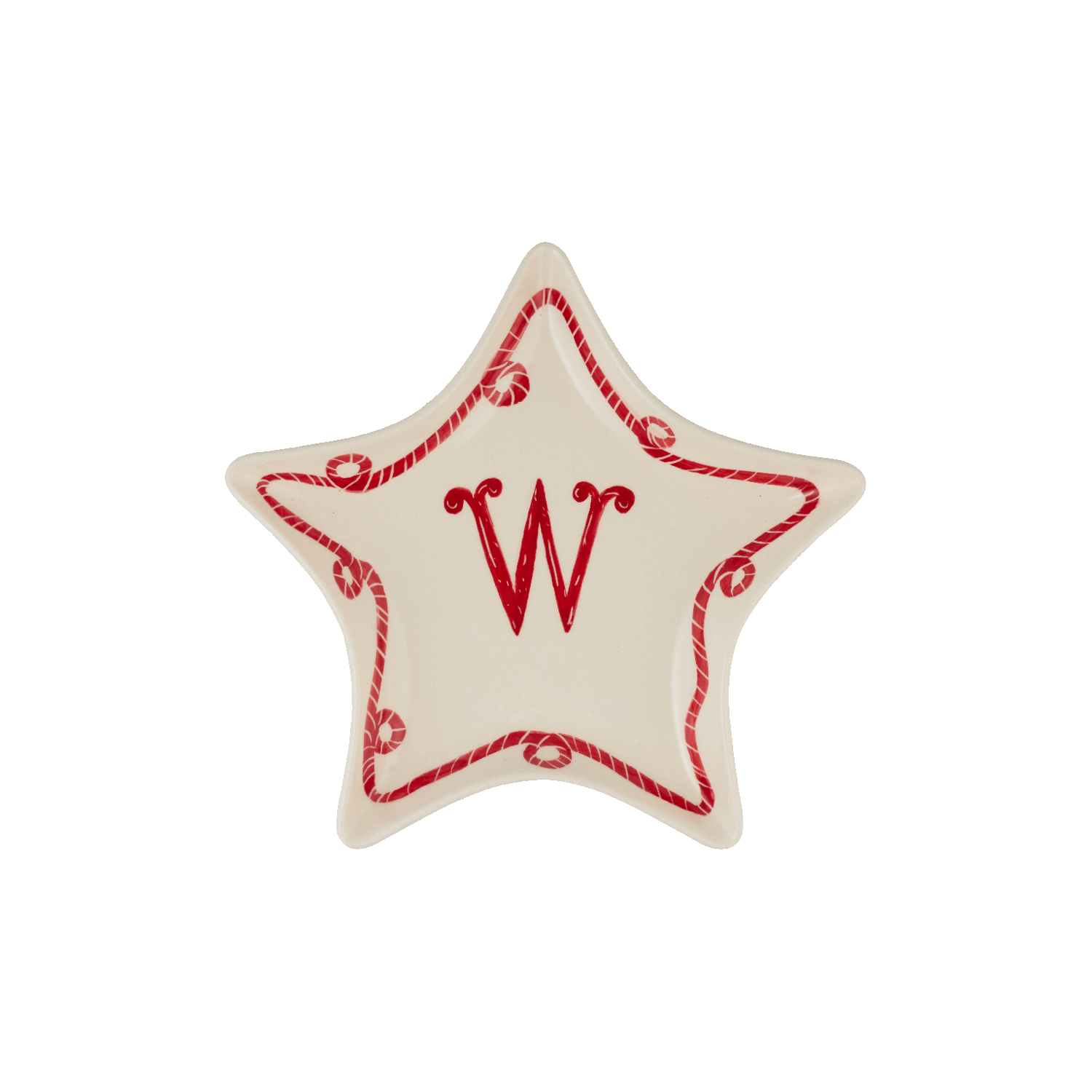Star Monogram Plate