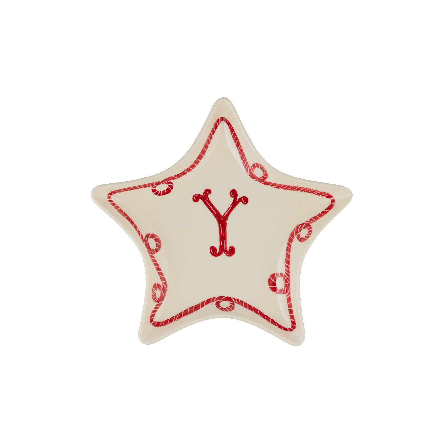Star Monogram Plate