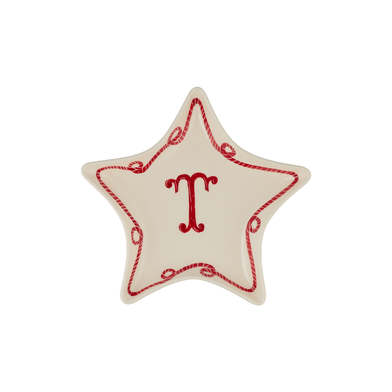 Star Monogram Plate