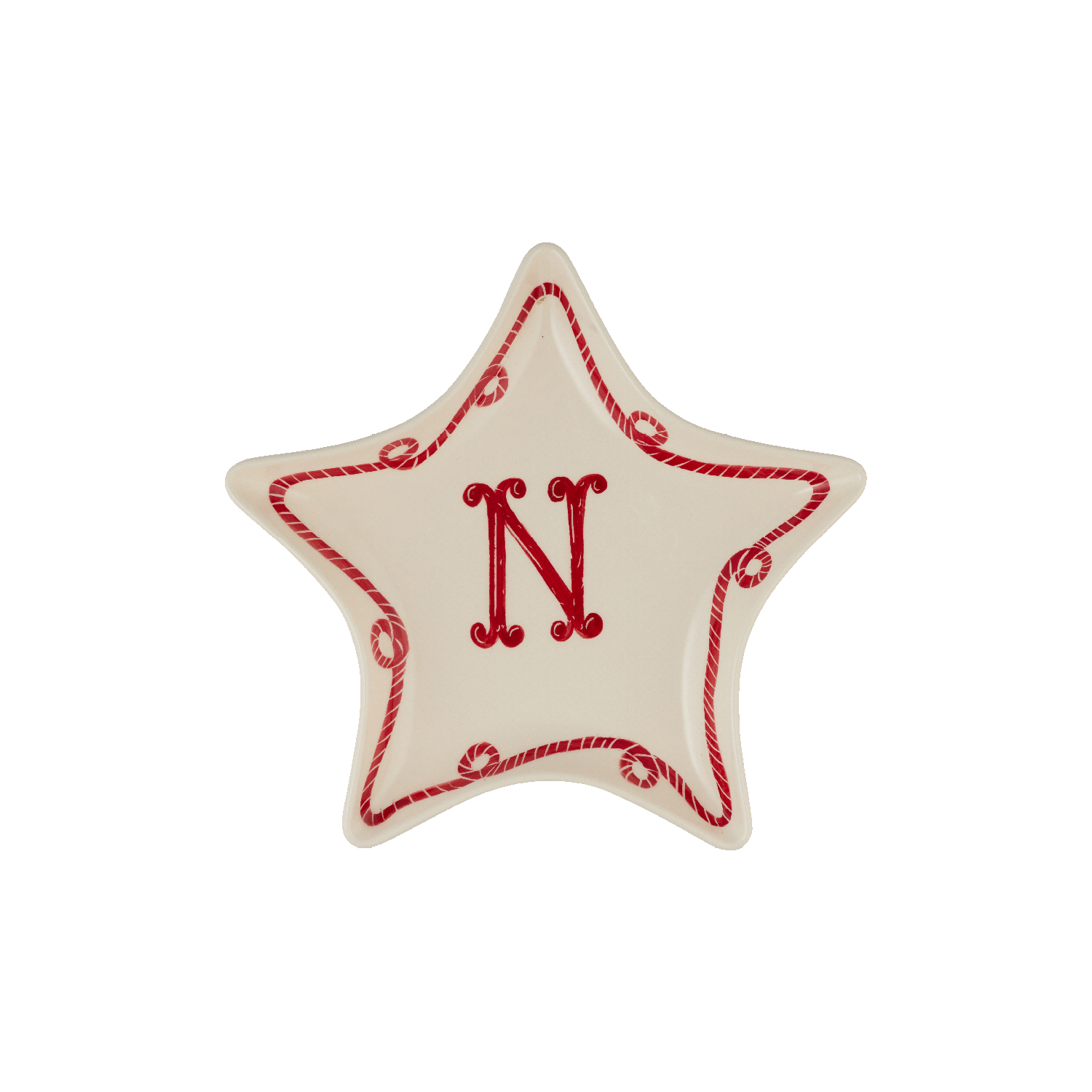Star Monogram Plate