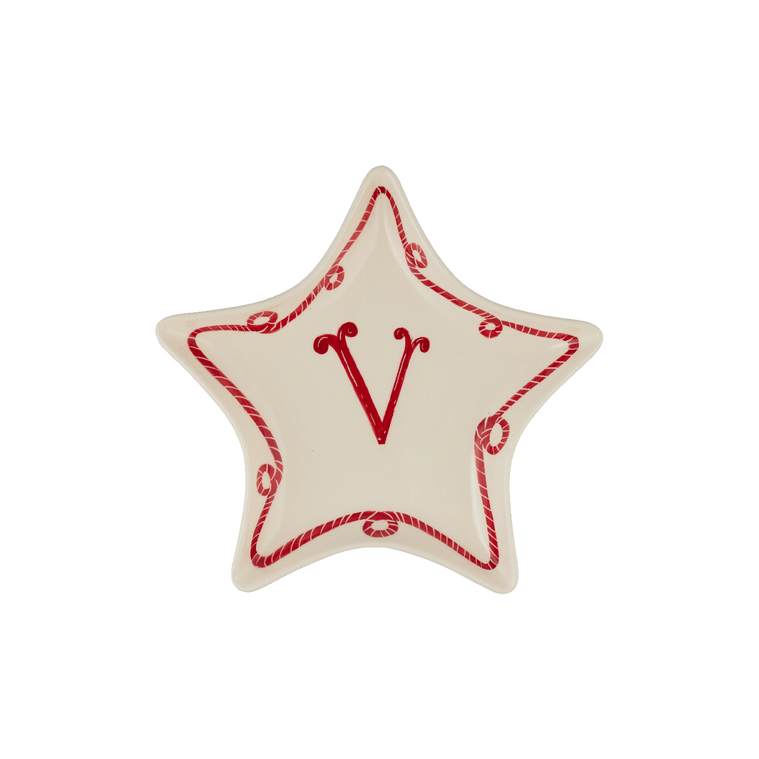 Star Monogram Plate