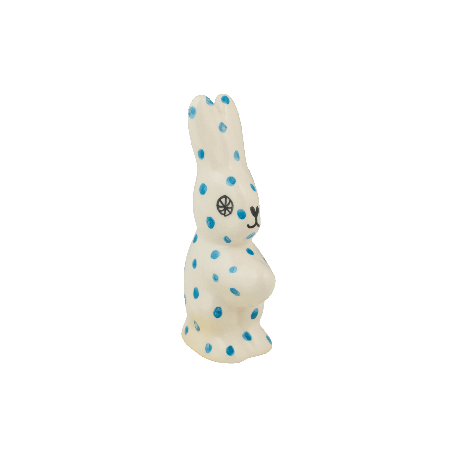 Light Blue Polka Dot Bunny