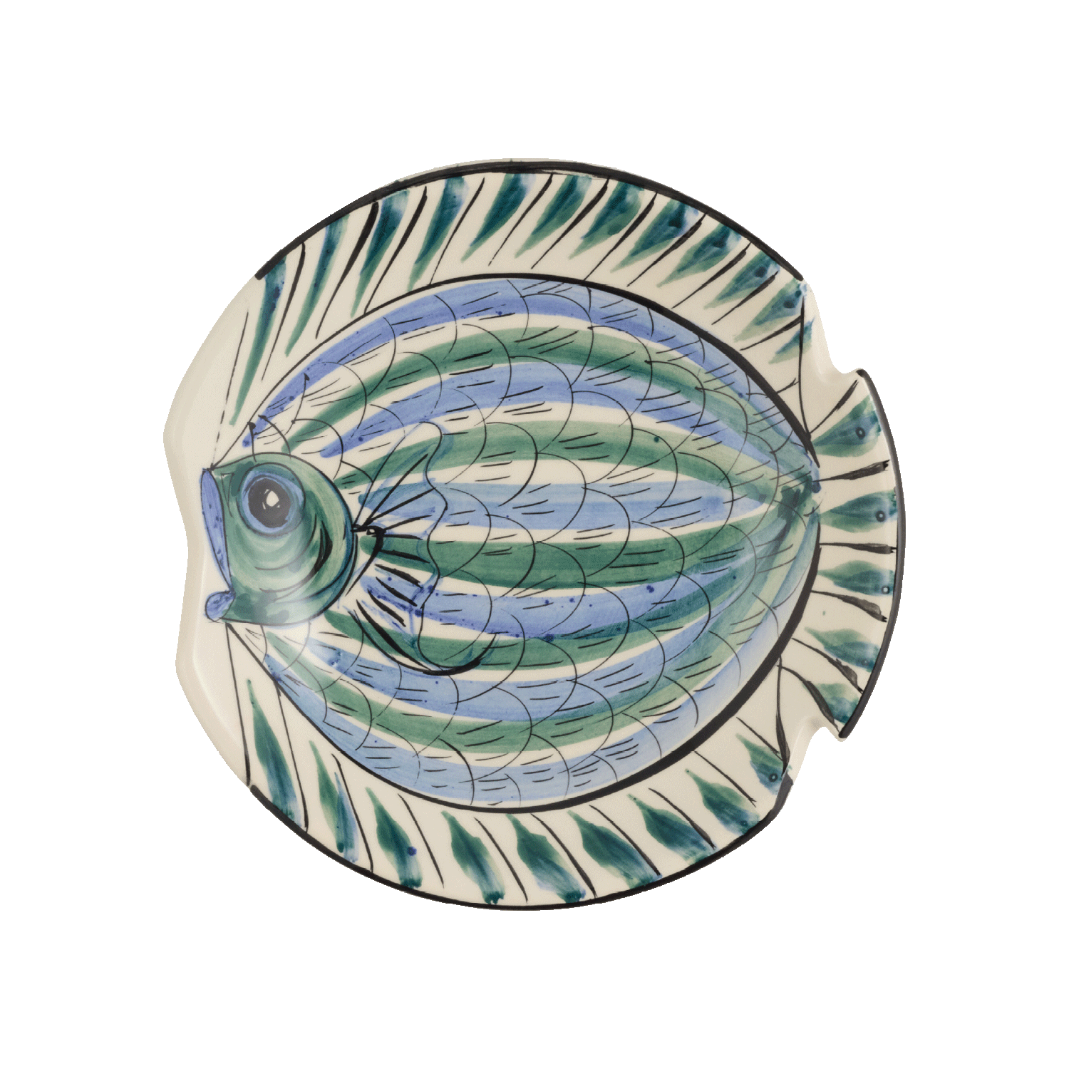 Blue Romina Fish Pasta Bowl