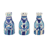 Blue King Tea Lights (Set of 3)