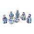 Blue Nativity Set (7 Piece)