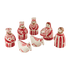 Red Nativity Set (7 Piece)