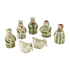 Green Nativity Set (7 Piece)