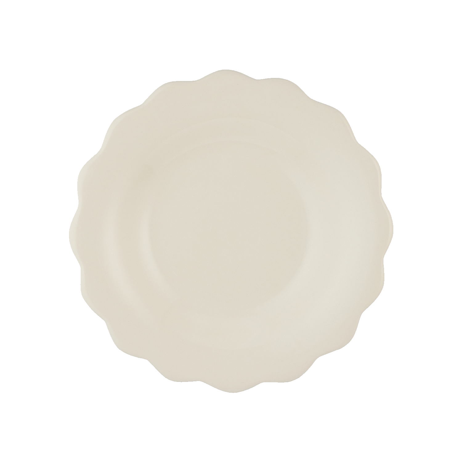 Scalloped Pasta Plate