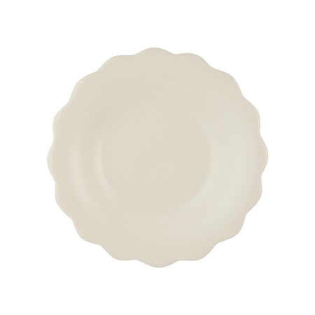 Scalloped Pasta Plate