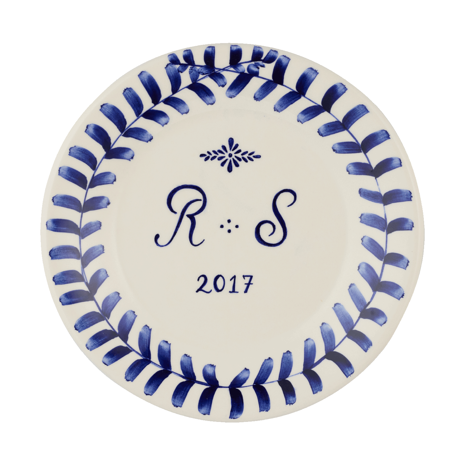 Personalised Monogram Plate