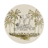 Personalised Palm Wedding Plate