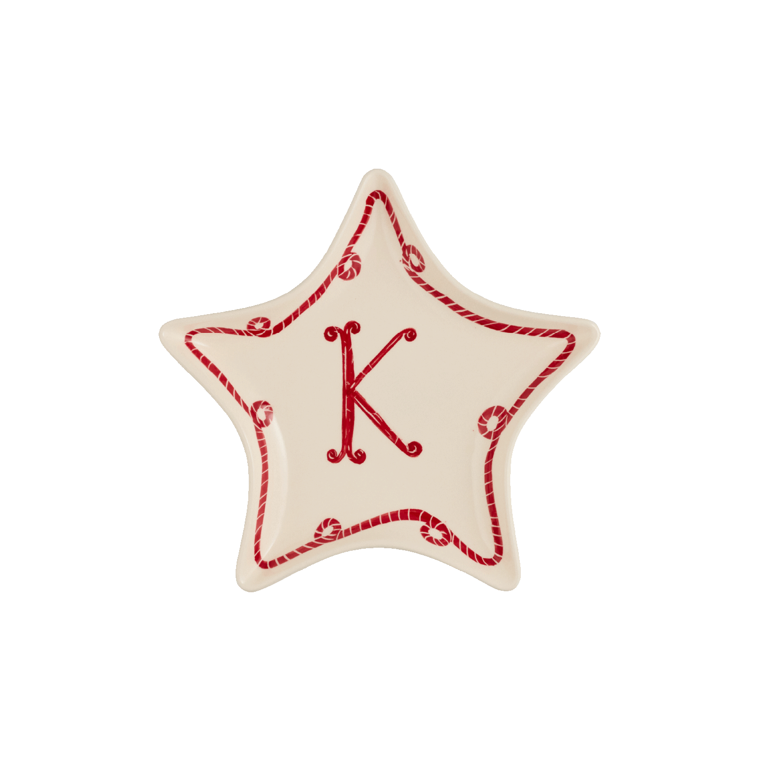 Star Monogram Plate