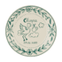 Personalised Sage Birth Plate