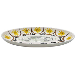 Villa Bologna Pottery X Collagerie Scalloped Large Oval Platter