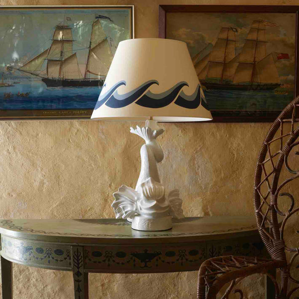 Odysseus Lampshade in Sea Blue