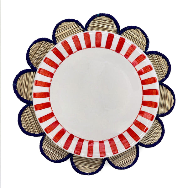 Yasmin Placemat 36cm in Blue