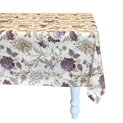 Chintz Plum Tablecloth