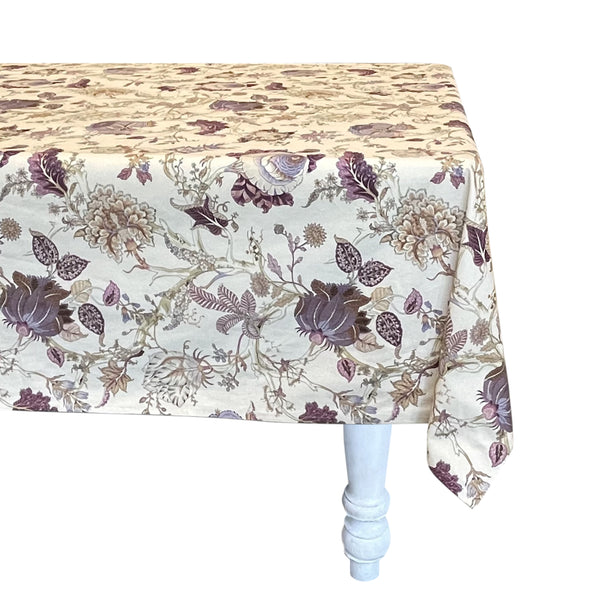 Chintz Plum Tablecloth