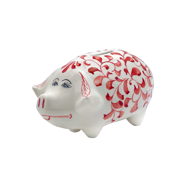 Piggy Bank in Red