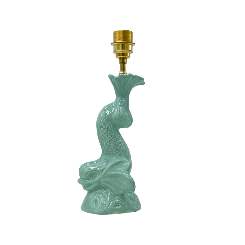 Dolphin Lamp in Pistachio, Small