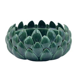 Artichoke Bowl in Green, Large