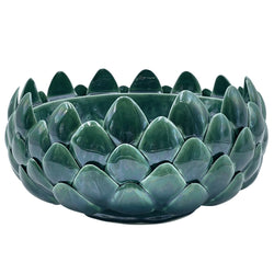 Artichoke Bowl in Green, Extra Large