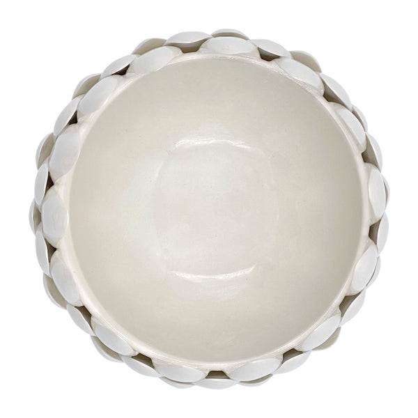 Artichoke Bowl in Cream, Large
