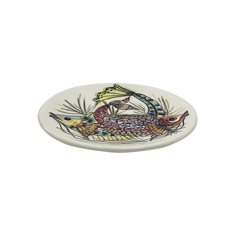 Side Plate, Red Aldo Fish