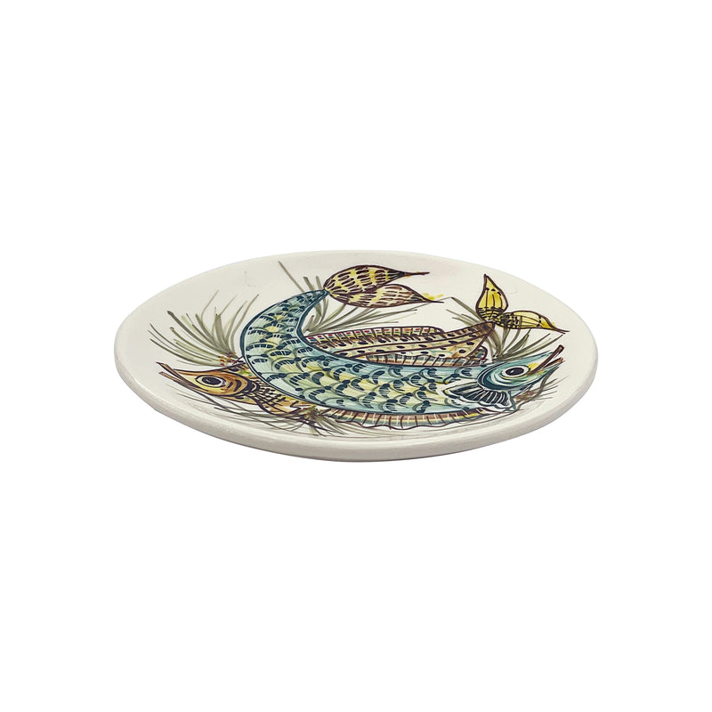 Side Plate, Yellow Aldo Fish