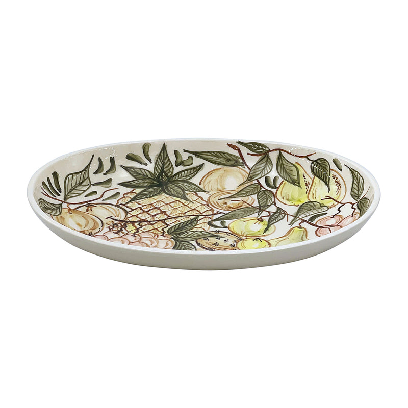 Small Oval Platter, Fruit