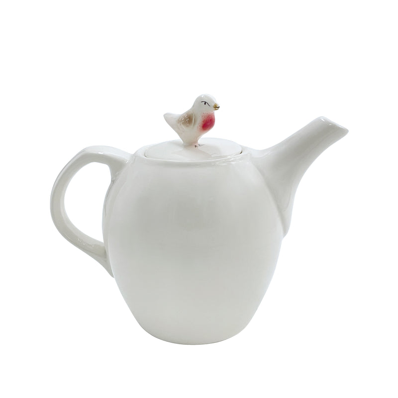 Teapot in Cream, Robin