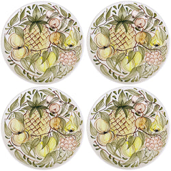 Charger Plate, Fruit, Set of Four