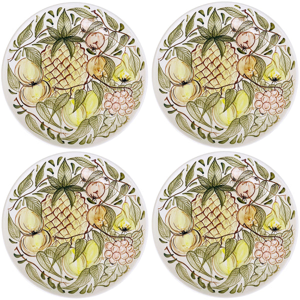 Charger Plate, Fruit, Set of Four