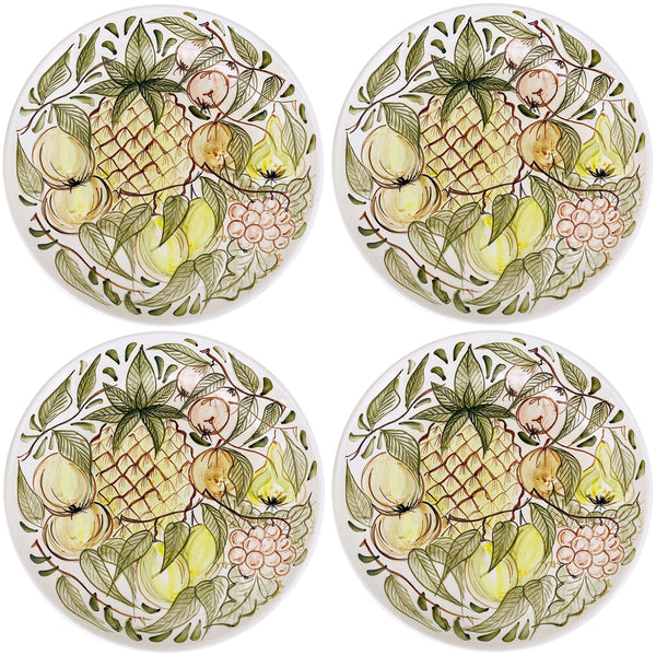 Charger Plate, Fruit, Set of Four