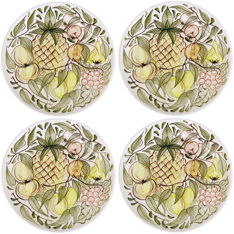 Charger Plate, Fruit, Set of Four