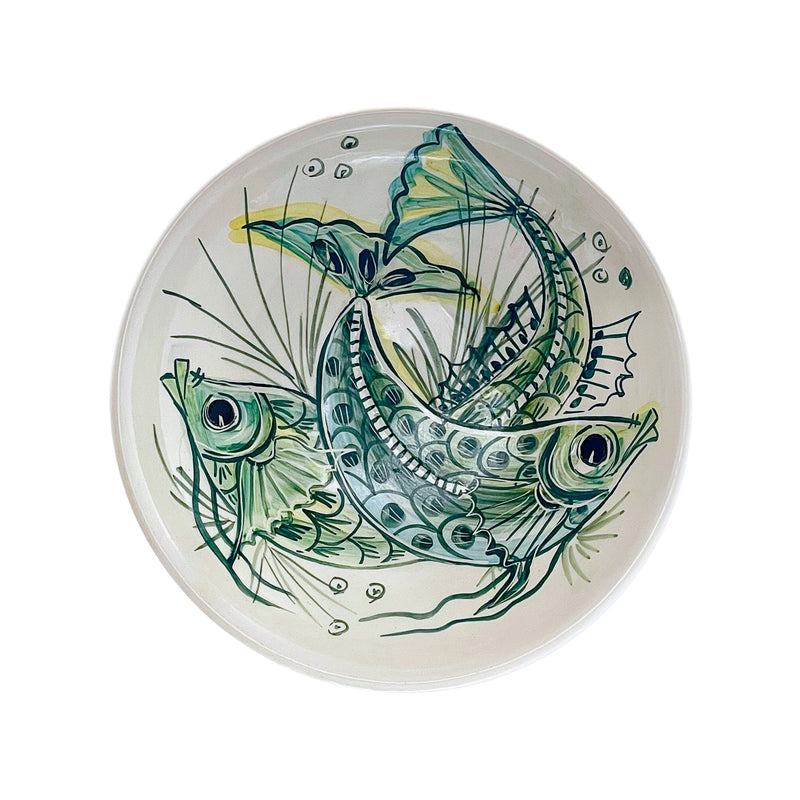 Pasta Bowl, Green Aldo Fish