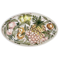 Large Oval Platter, Fruit