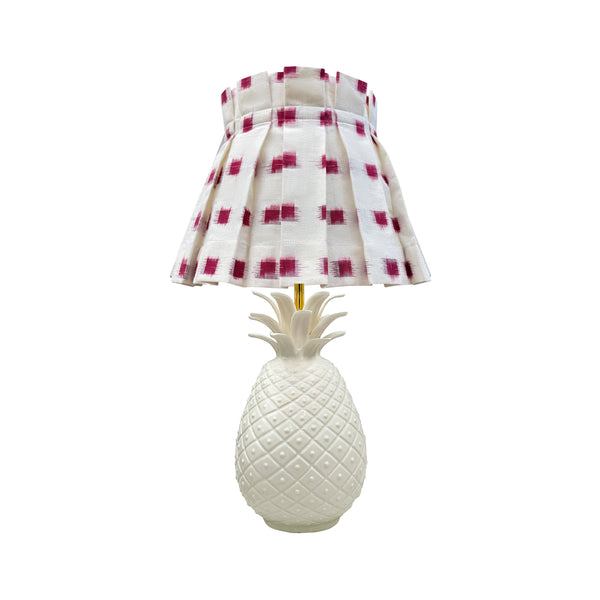 Small Empire Lampshade 24cm with Cherry Square Cover